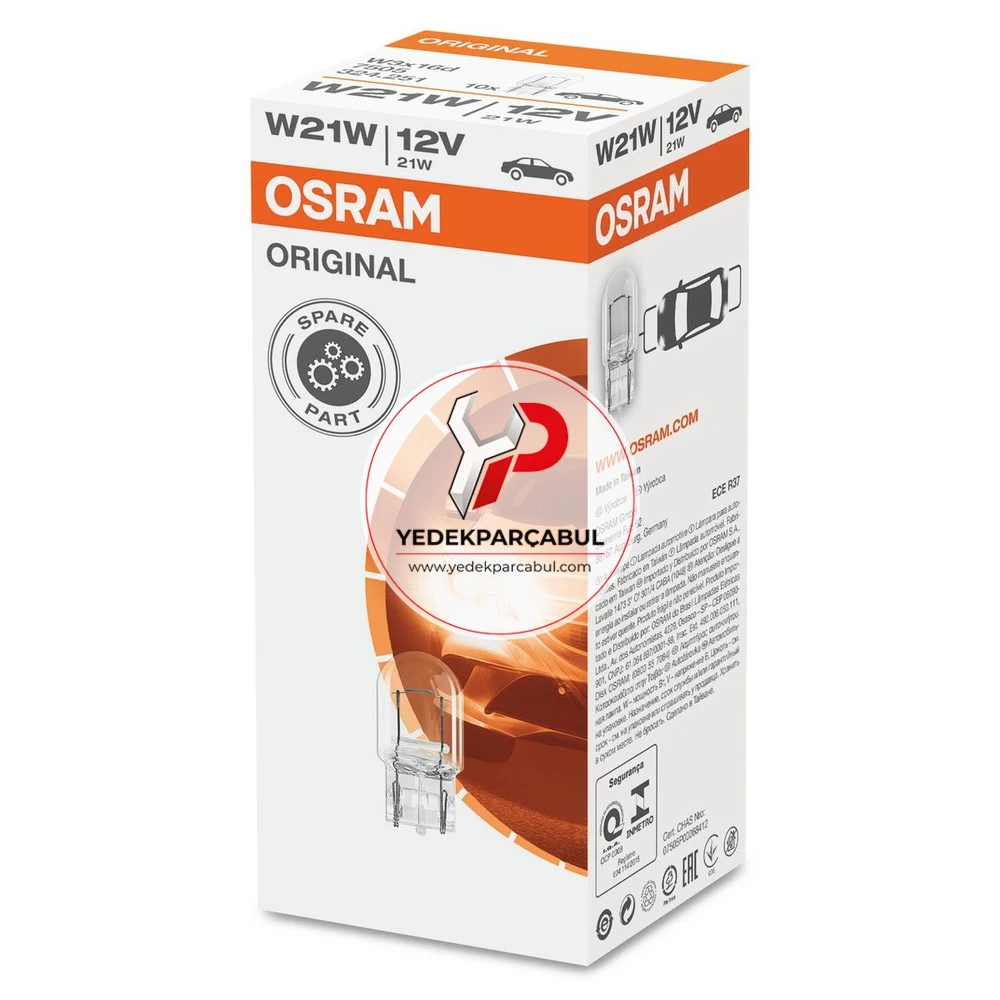 Osram Ampul W21W 12V 21W