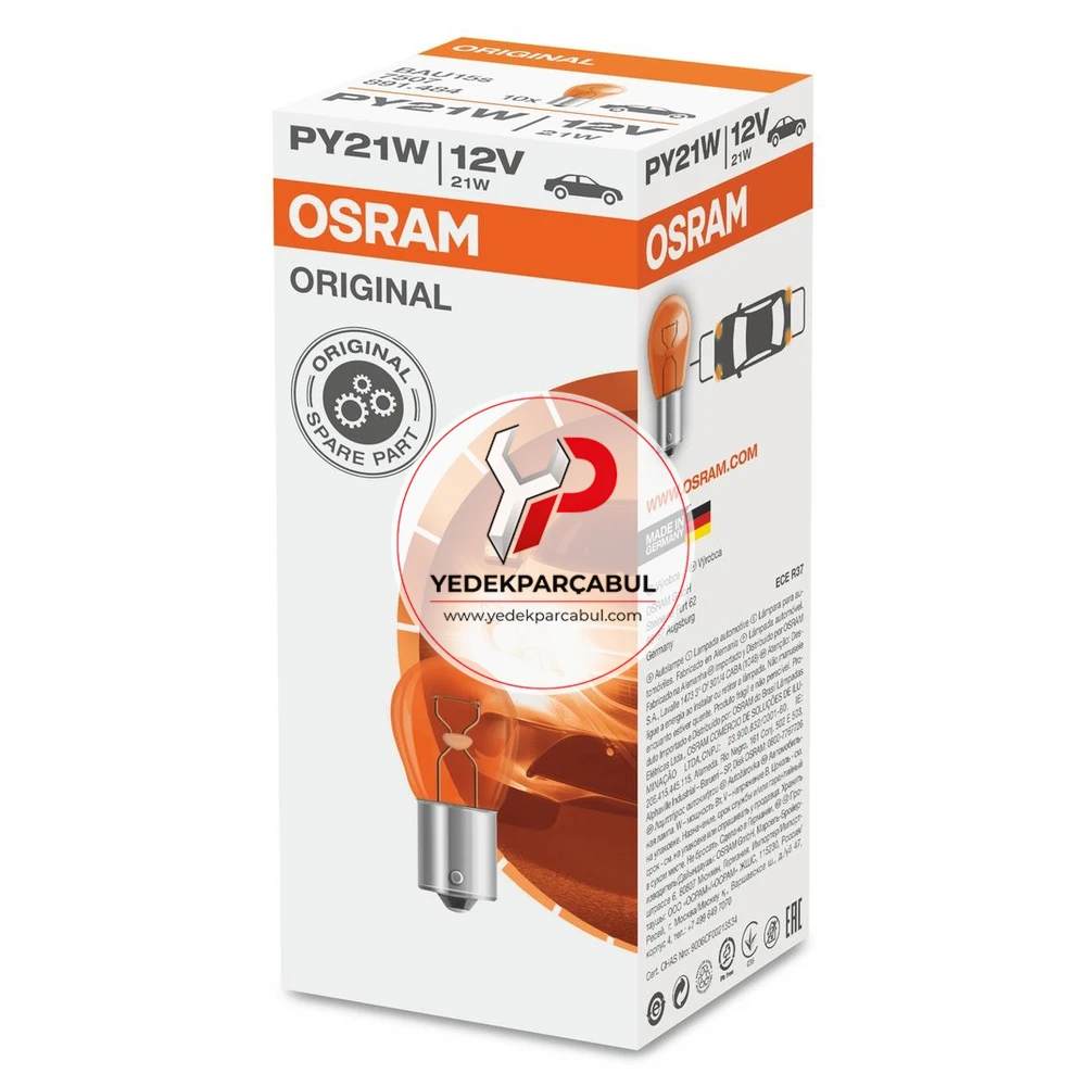 Osram Ampul PY21W 12V 21W