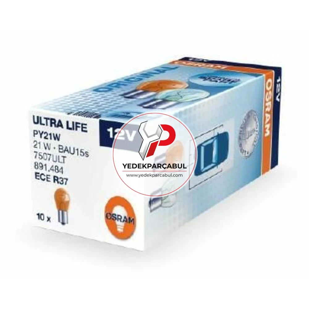 Osram Ampul PY21W Ultra Life 12V 21W