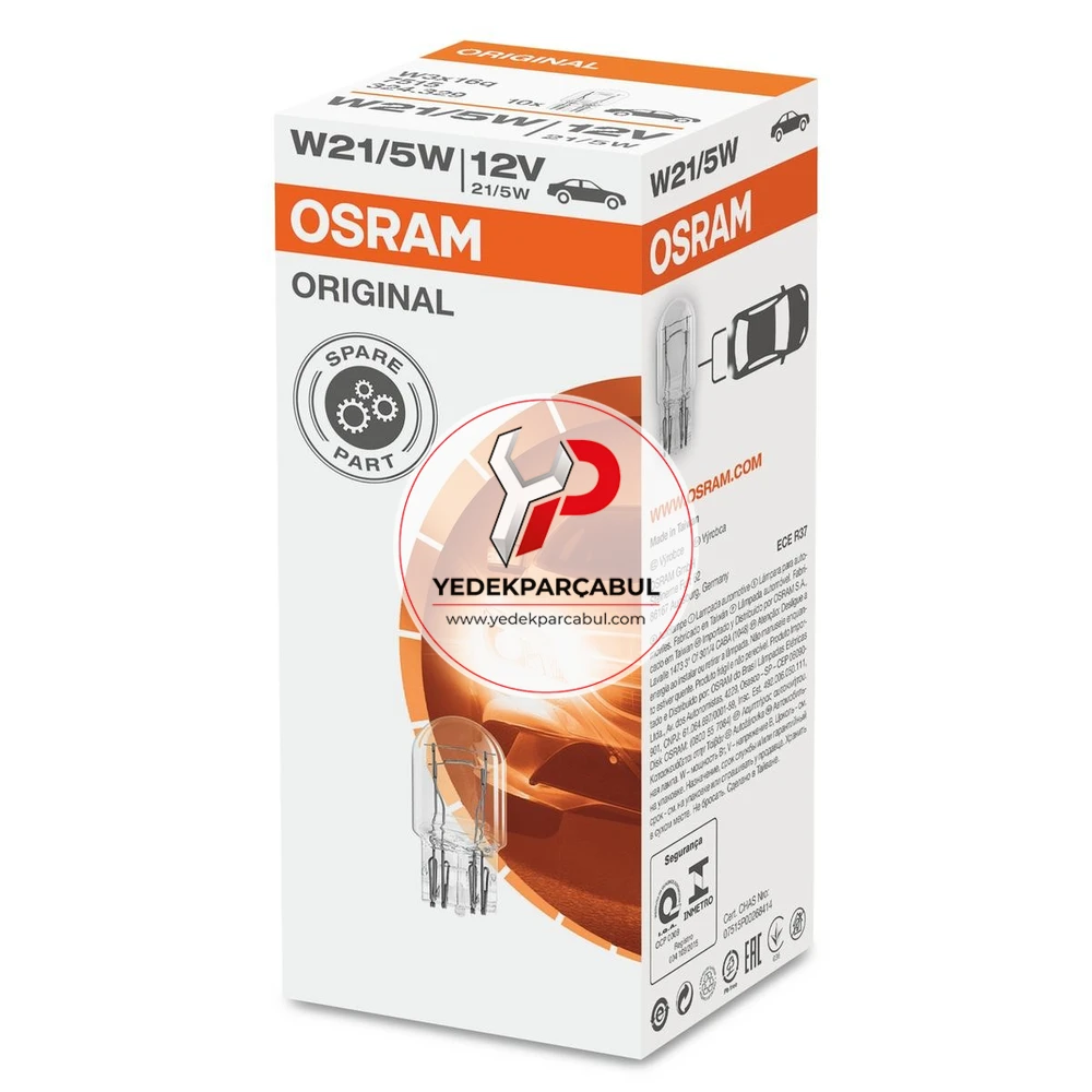 Osram Ampul W21/5W 12V 21/5W