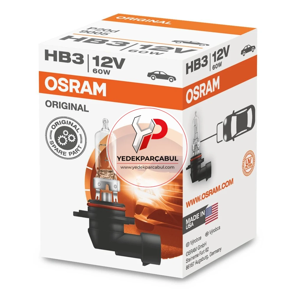 Osram Ampul HB3 12V 60W