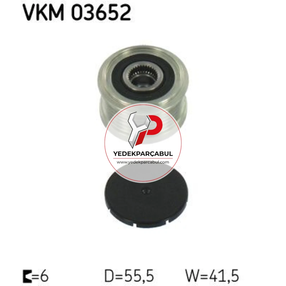 SKF Alternatör Kasnağı