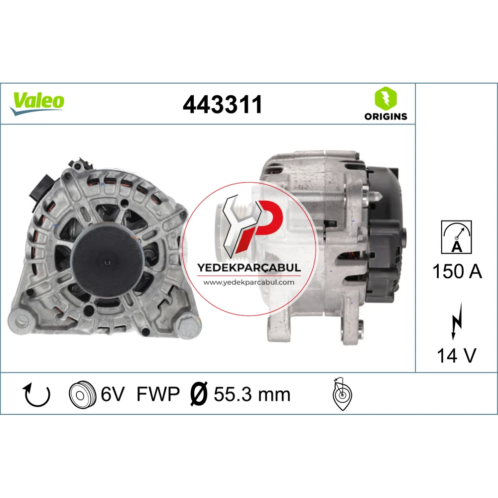 Valeo Alternatör Komple