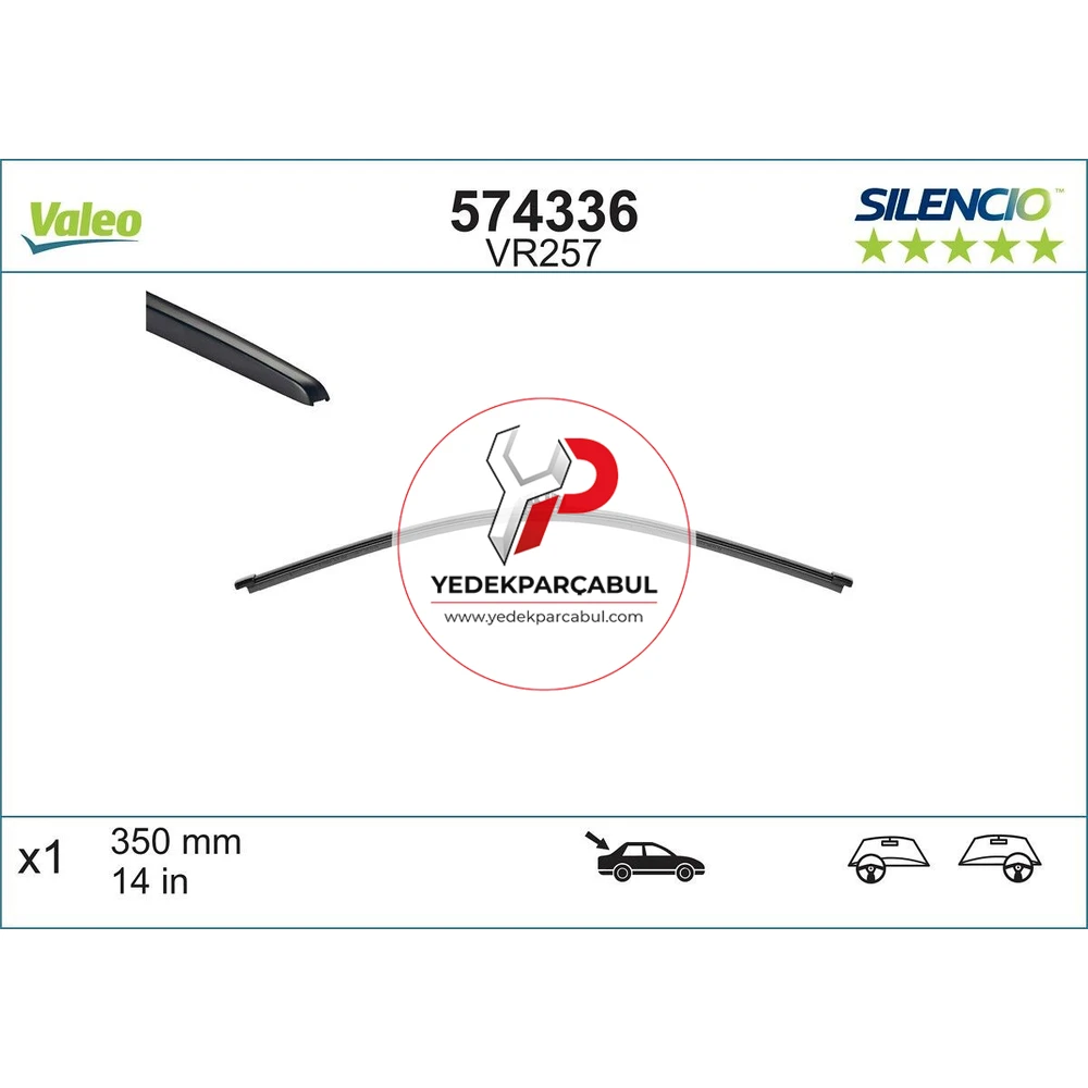 Valeo Silecek Arka