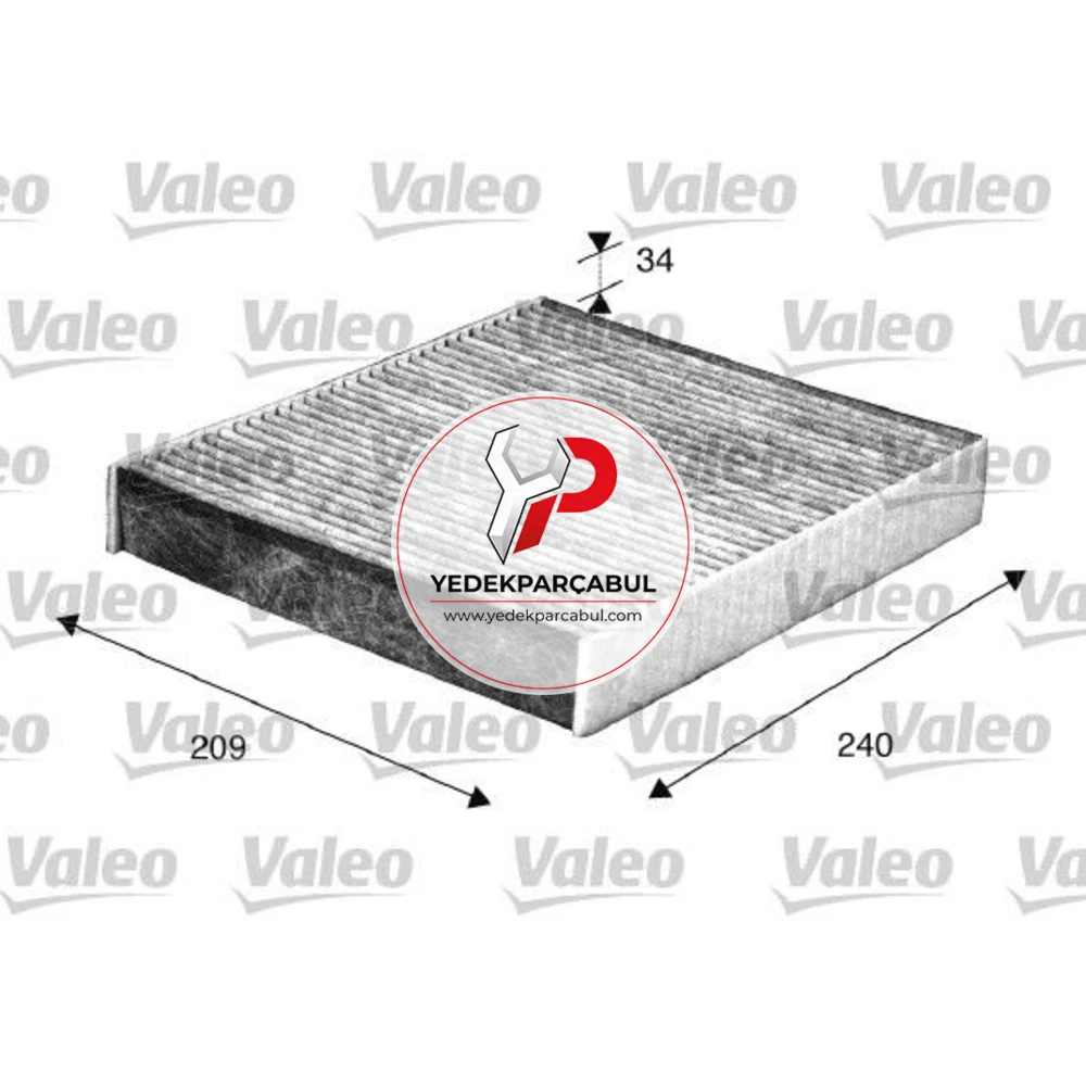 Valeo Polen Filtresi Karbonlu