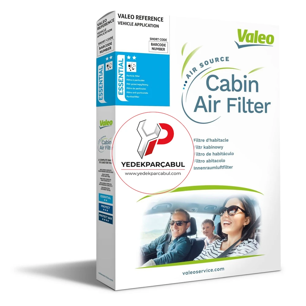 Valeo Kabin Filtresi Çerçevesiz