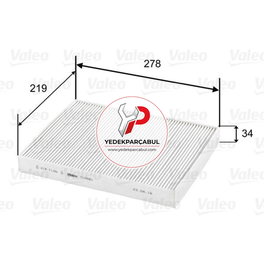Valeo Kabin Filtresi