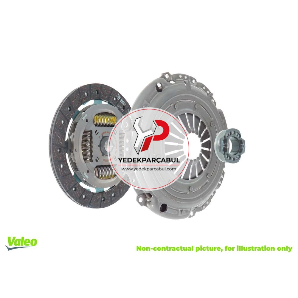 Valeo 3 Lü Debriyaj Takimi Baski Disk Rulman
