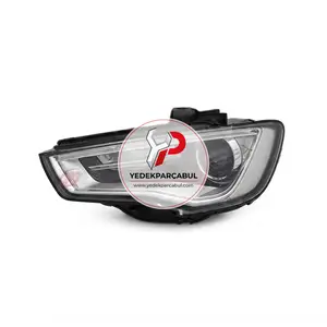 Ön Far Elektrik Motorlu Krom Ledli Xenon Tip Sol