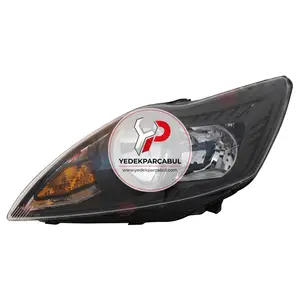 Ön Far Elektrik Motorlu Siyah Sol