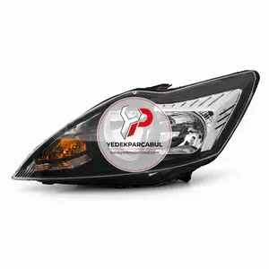 Ön Far Elektrikli Motorlu Siyah Kromlu Sol