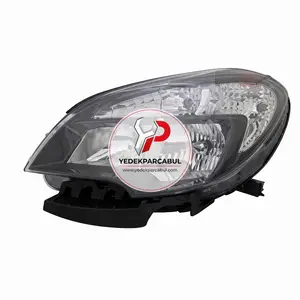 Ön Far Elektrikli Motorlu Siyah Sol