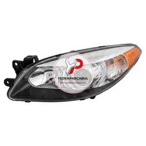 Ön Far Elektrik Motorlu Siyah Sol