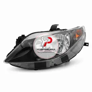 Ön Far Elektrikli Motorlu Çift Reflektörlü Siyah Sağ