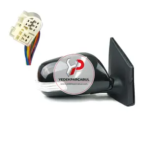 Dış Ayna Elektrikli Sinyalli Katlanır 7 Pin Led Astarlı Sağ