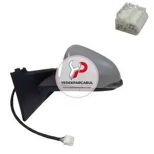 Dış Ayna Elektrikli Isıtmalı Sinyalli Katlanır Asferik 7 Pin Sol