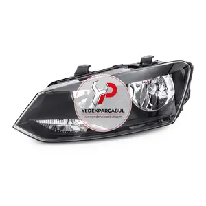 Ön Far Elektrik Motorlu Siyah Sol