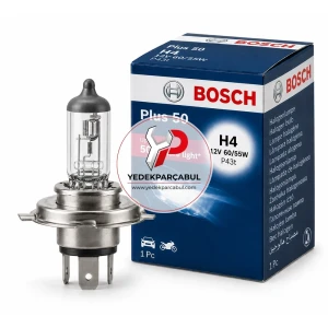 Ampul H4 Plus 50 12V 60W/55W