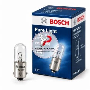 Ampul BA9s Pure Light 12V 10W