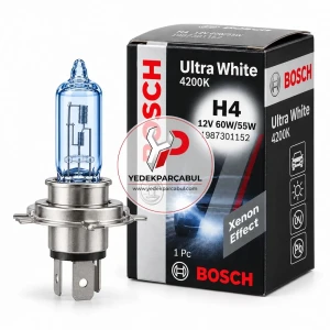 Ampul H4 Ultra White 12V 60W/55W