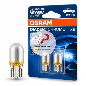 Ampul WY5W Diadem® Chrome (Amber) 12V 5W