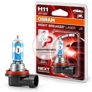 Ampul H11 Night Breaker® Laser 12V 55W