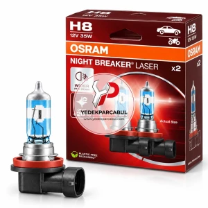 Ampul H8 Night Breaker® Laser 12V 35W