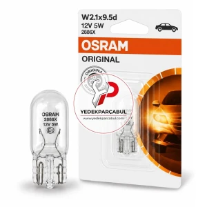 Ampul W2.1x9.5d 12V 6W