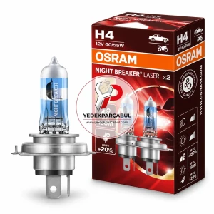 Ampul H4 Night Breaker® Laser 12V 60/55W