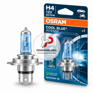 Ampul H4 Cool Blue® Intense 12V 60/55W