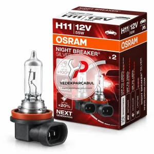 Ampul H11 Night Breaker® Silver 12V 55W