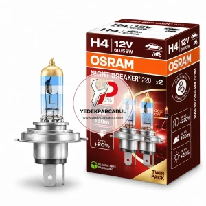 Ampul H4 Night Breaker® 220 12V 60/55W