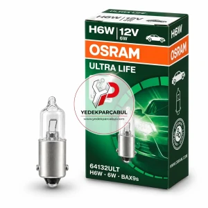 Park Ampulü H6W Ultra Life 12V 6W