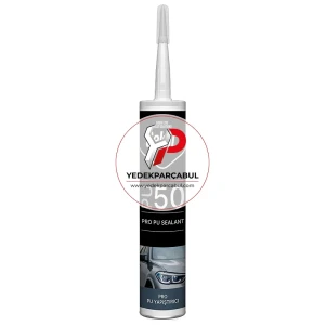 Poliüretan PU Mastik 50 SHA (Siyah Renk) 280 ml