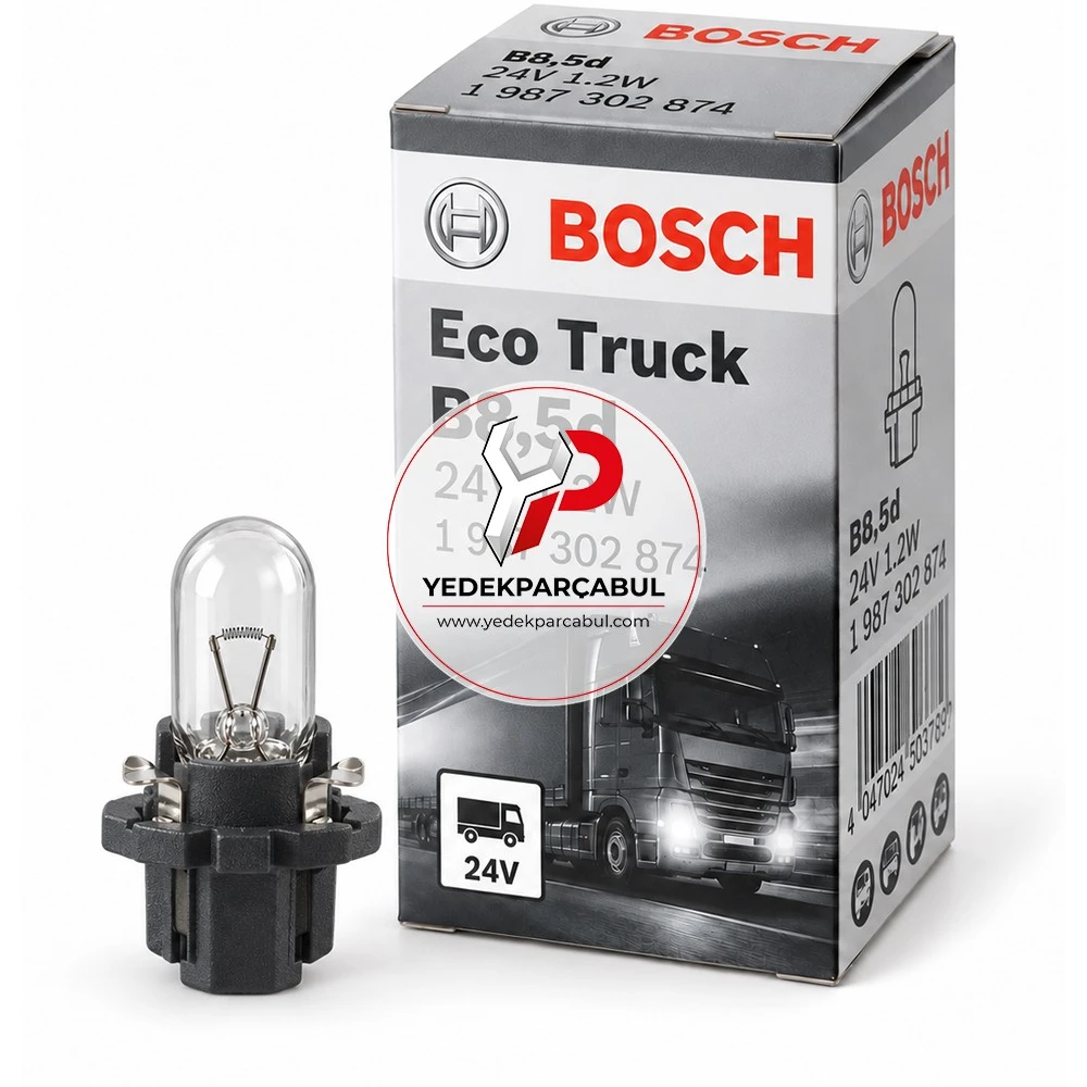Bosch Ampul B8,5d Eco Truck 24V 1.2W
