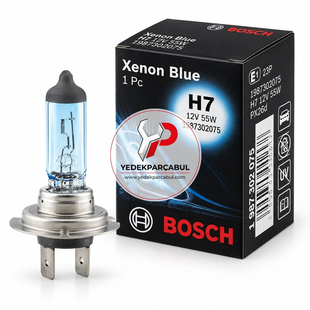 Bosch Ampul H7 Xenon Blue 12V 55W