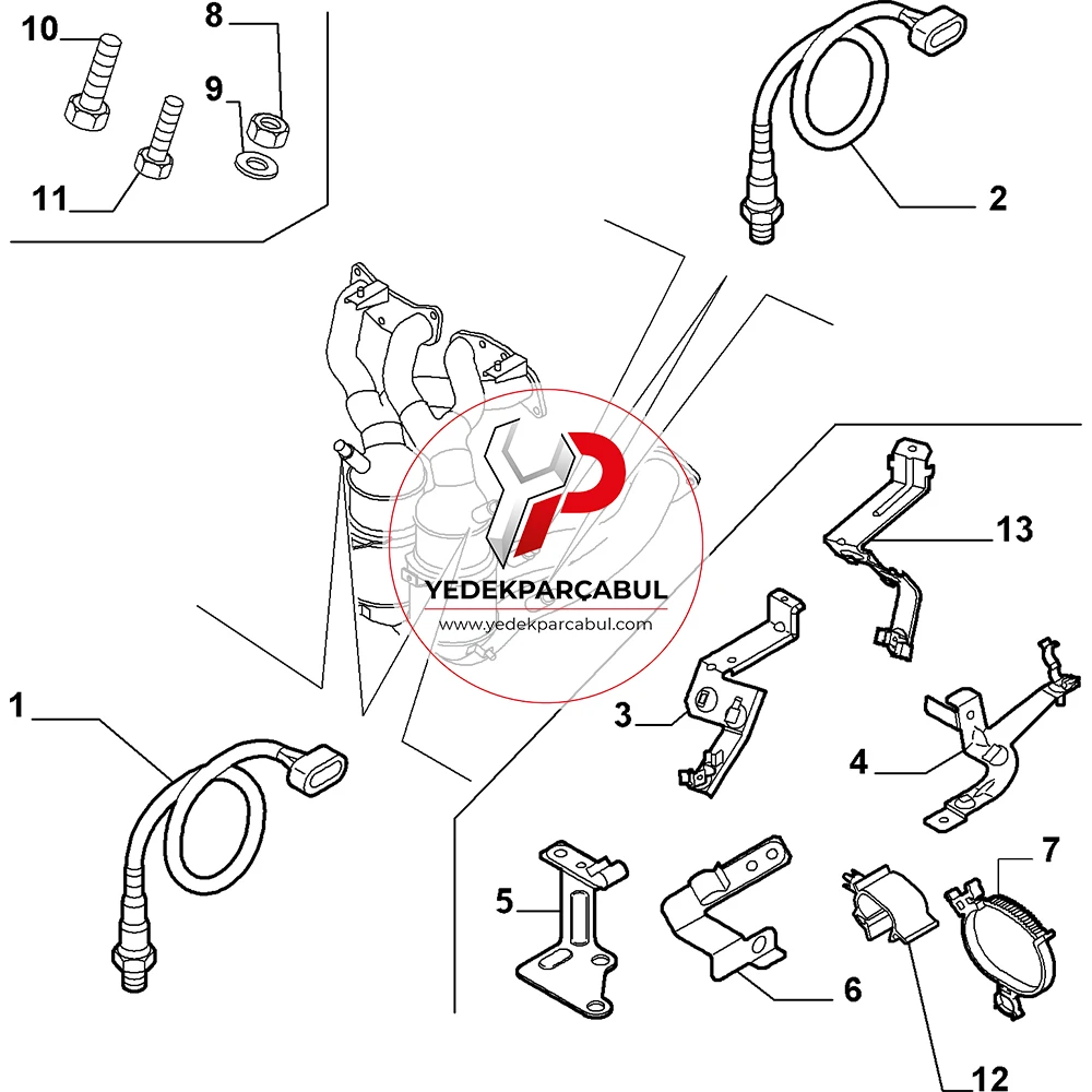 Bosch Lambda Sensörü (Üst)
