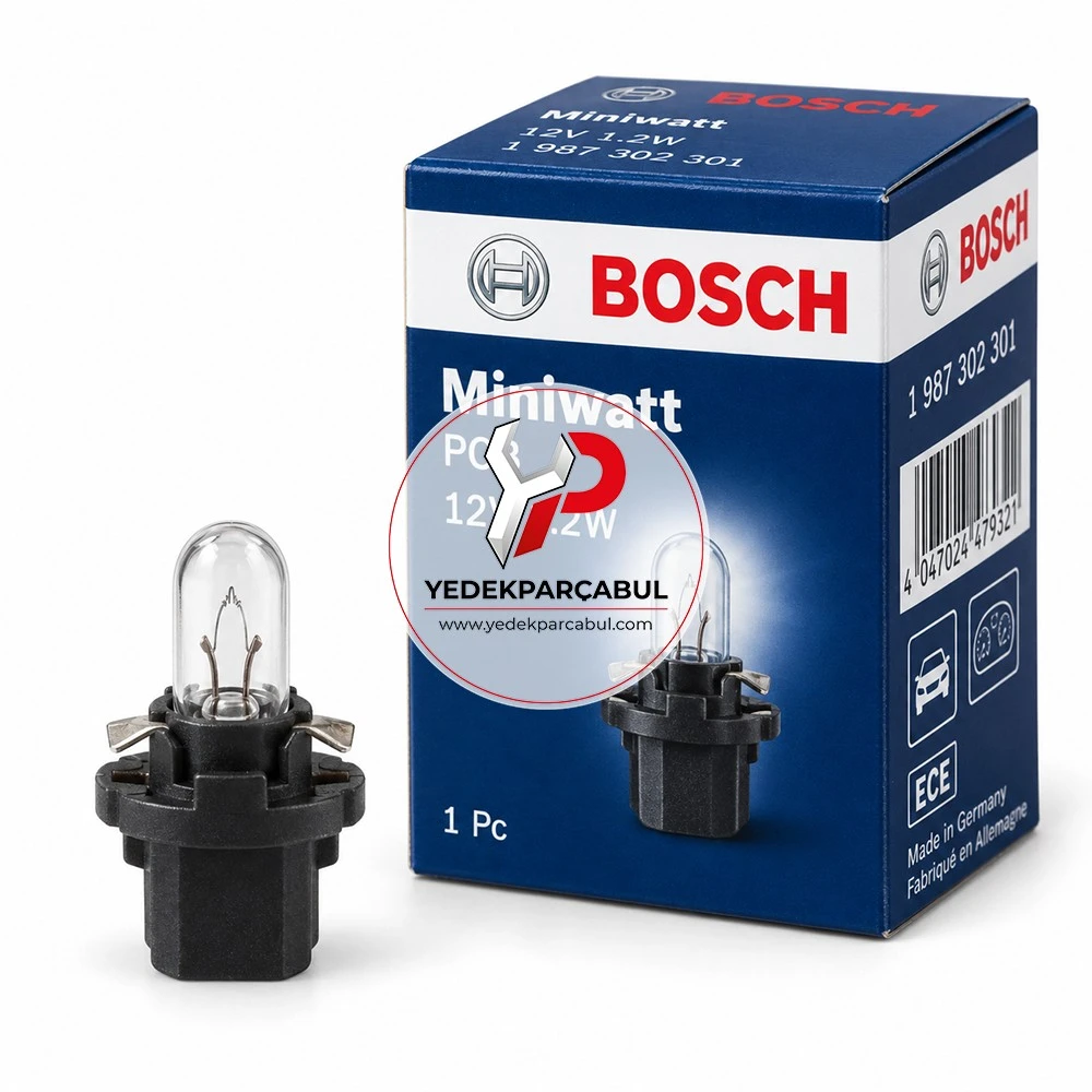 Bosch Ampul PCB Miniwatt 12V 1.2W