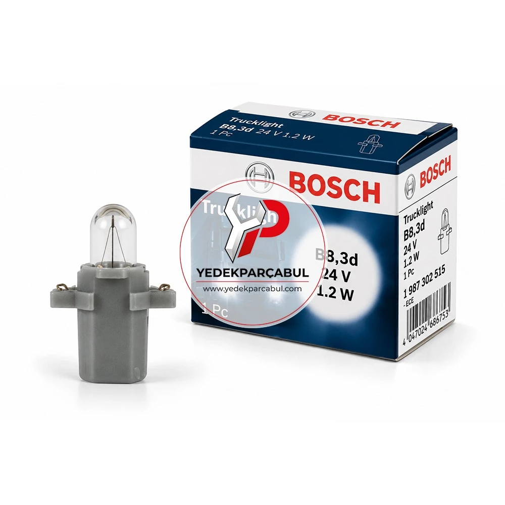 Bosch Ampul B8,3d Trucklight 24V 1.2W