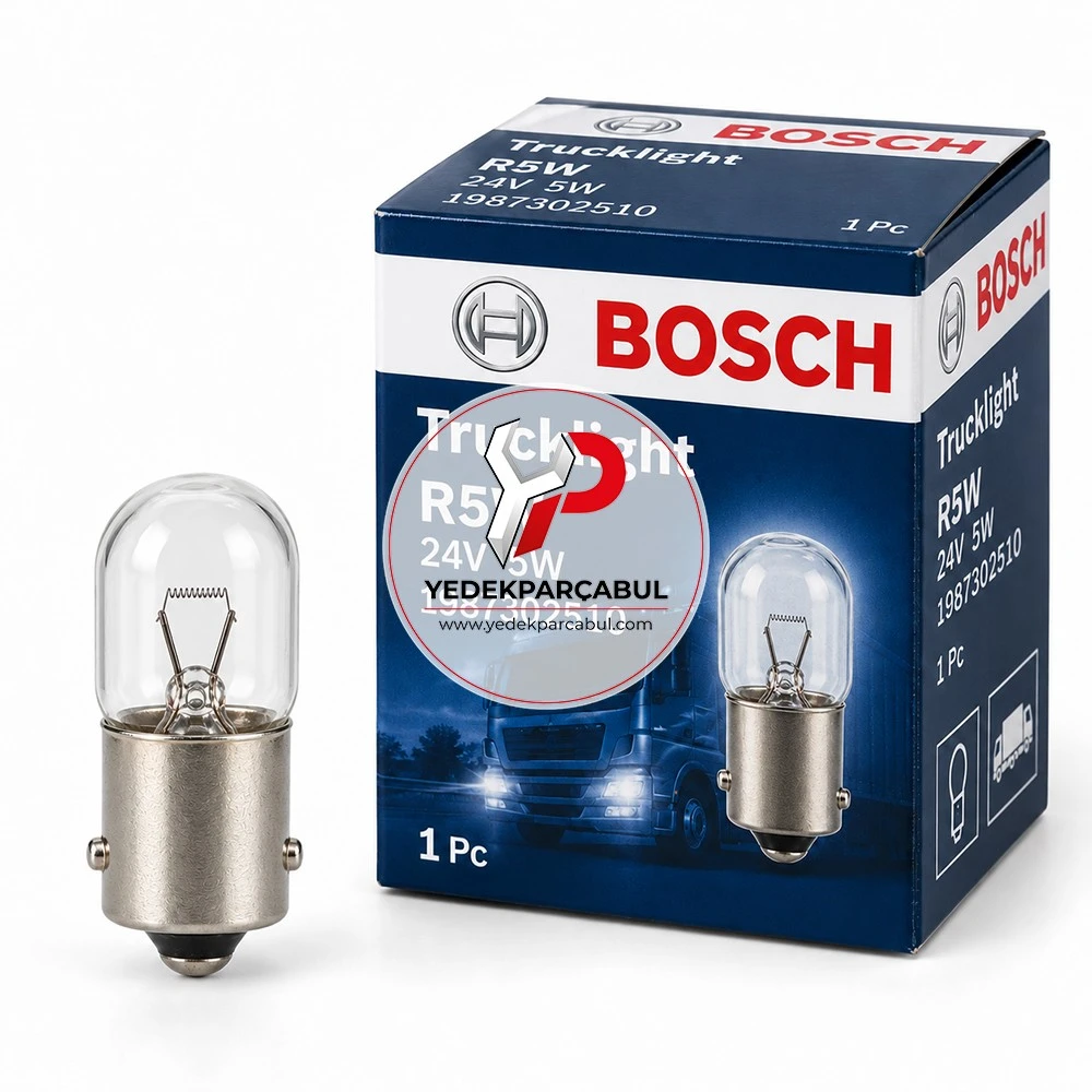 Bosch Ampul R5W Trucklight 24V 5W