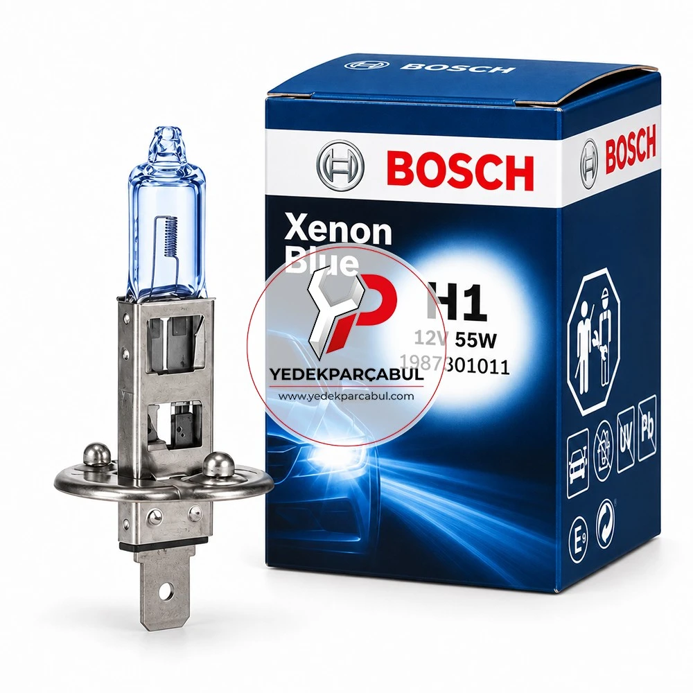 Bosch Ampul H1 Xenon Blue 12V 55W