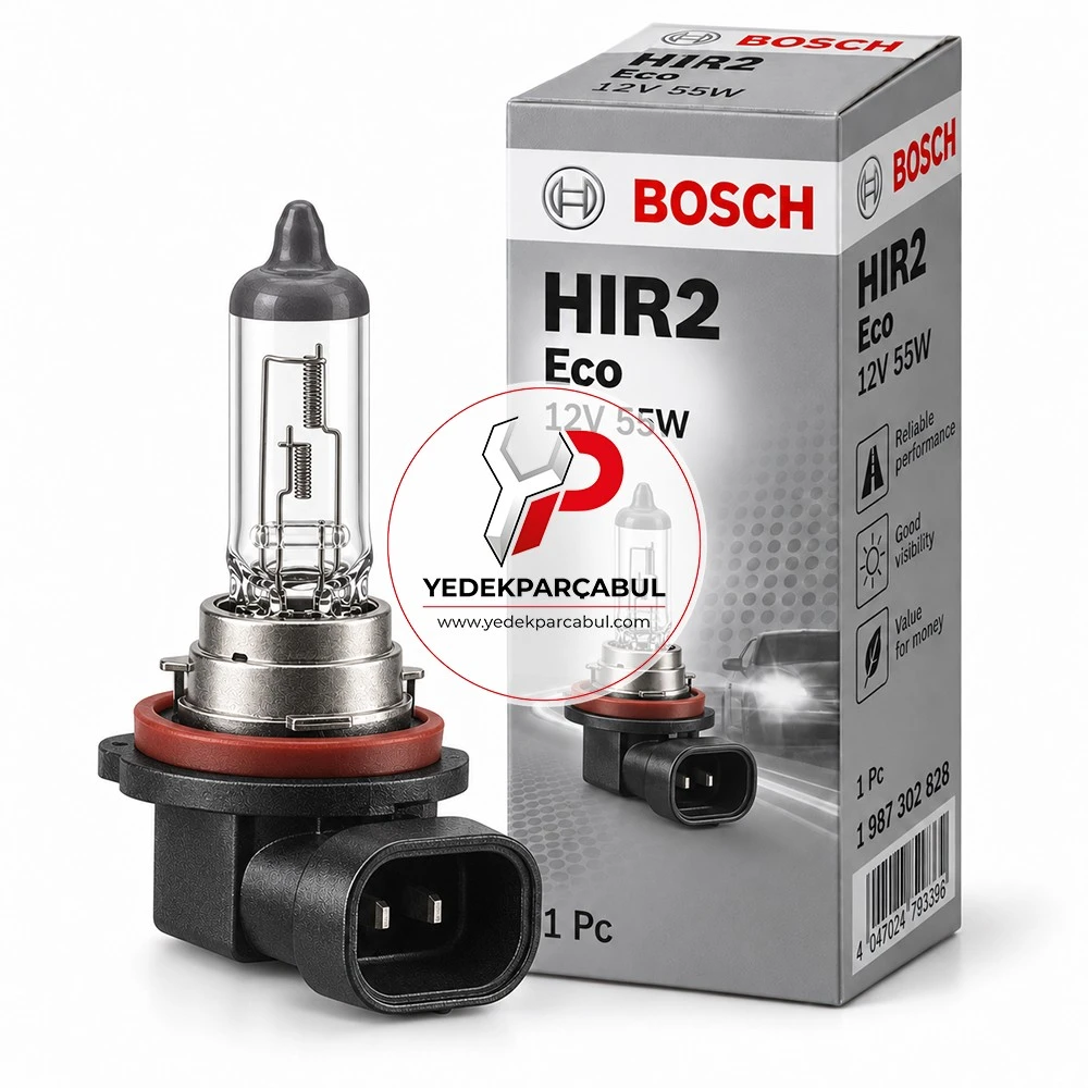Bosch Ampul HIR2 Eco 12V 55W