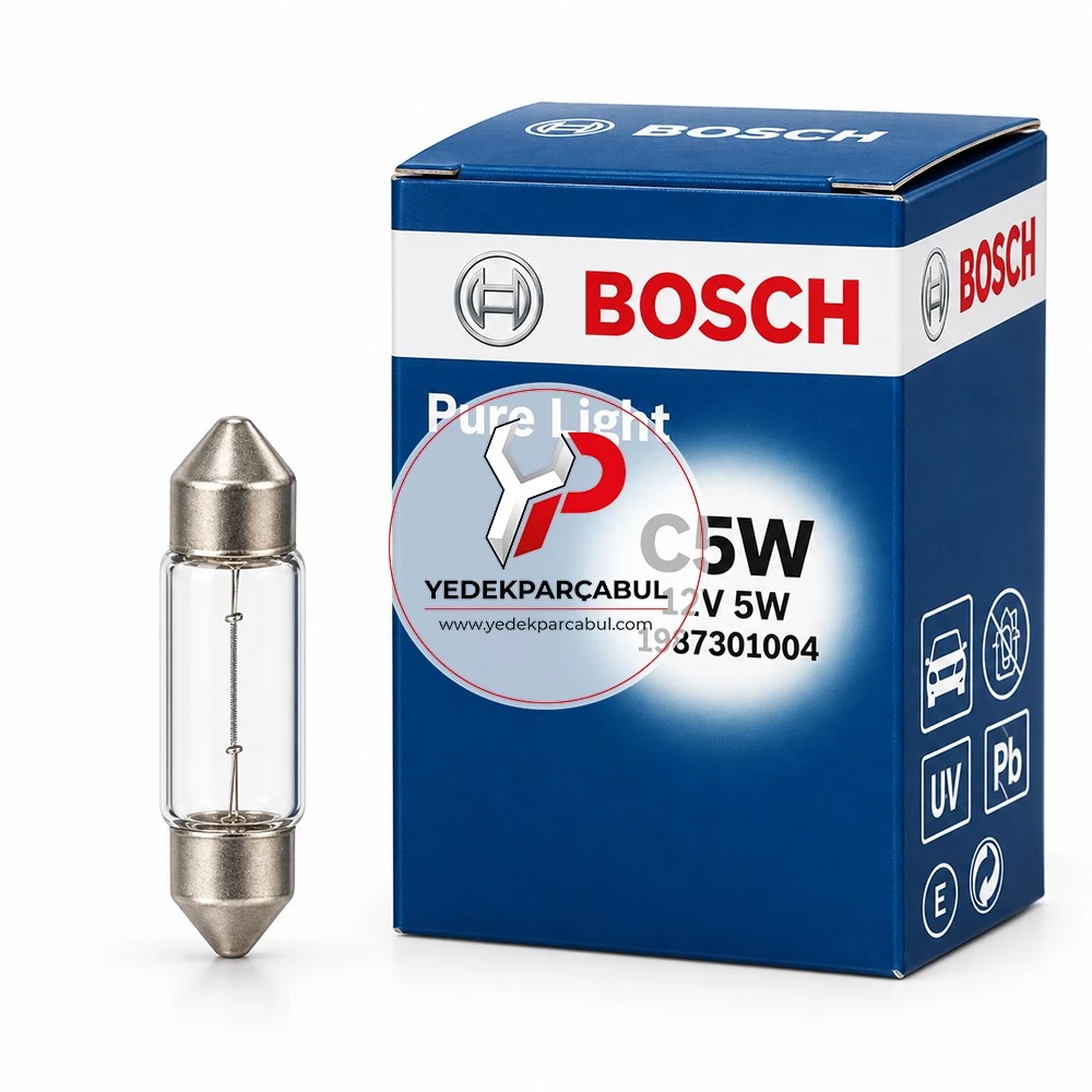 Bosch Ampul C5W Pure Light 12V 5W