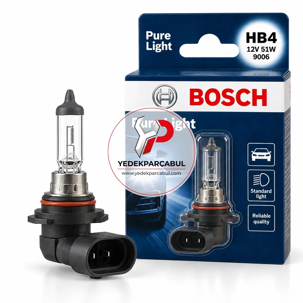 Bosch Ampul HB4 Pure Light 12V 51W