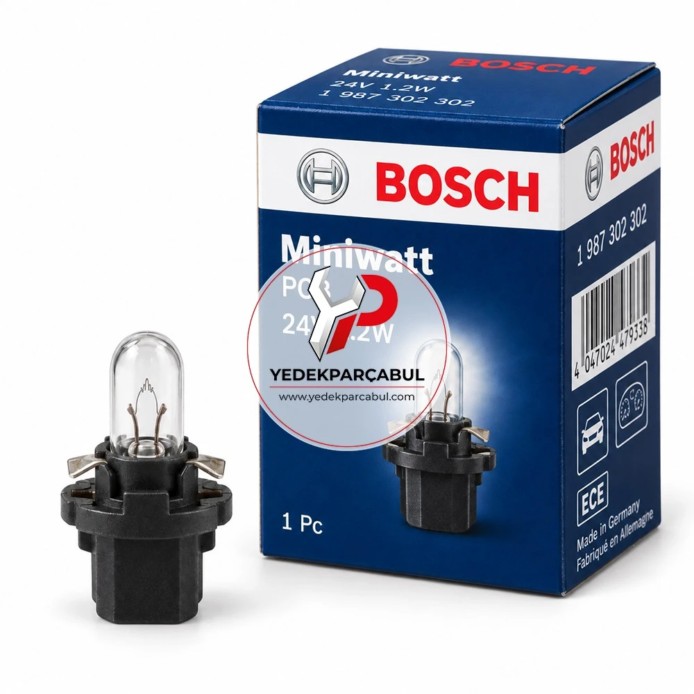 Bosch Ampul PCB Miniwatt 24V 1.2W