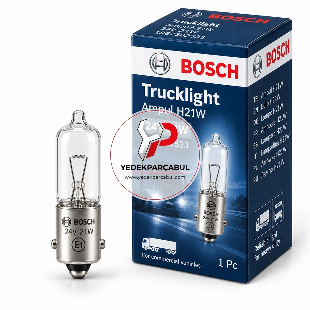 Bosch Ampul H21W Trucklight 24V 21W