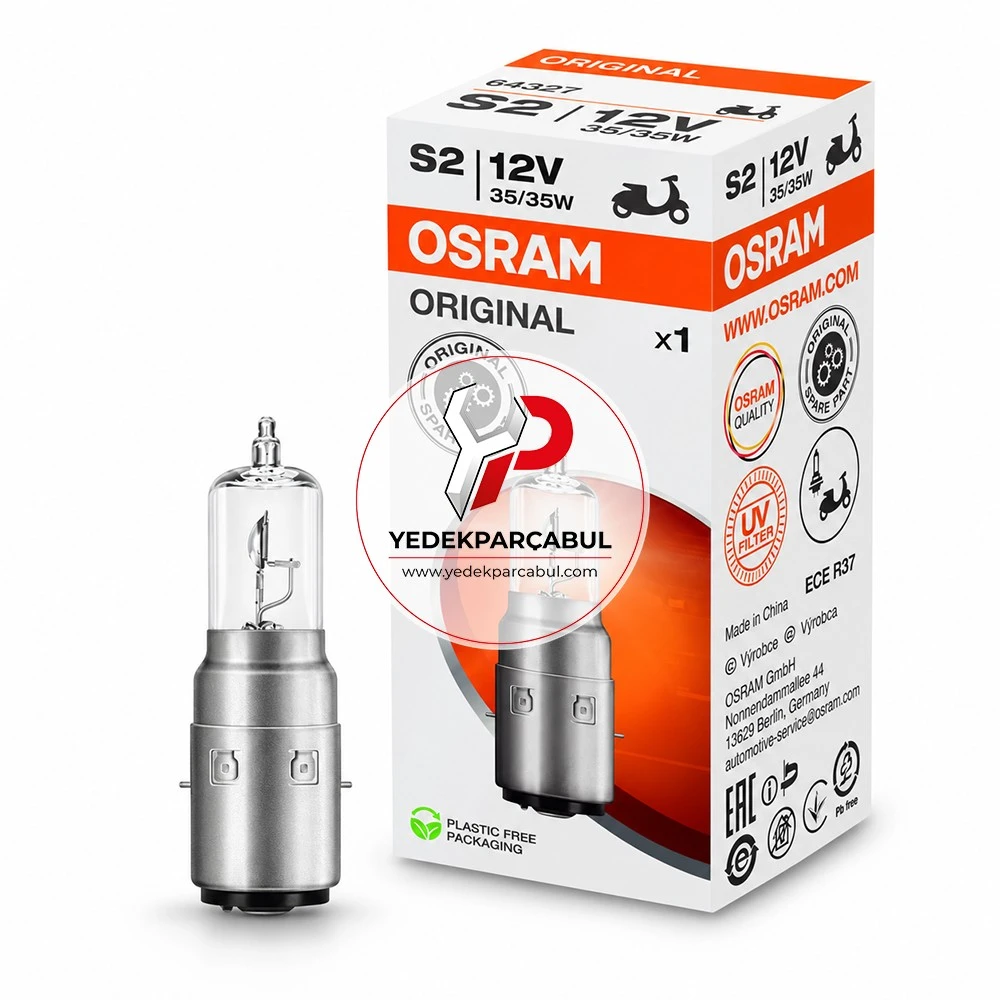 Osram Ampul S2 12V 35/35W