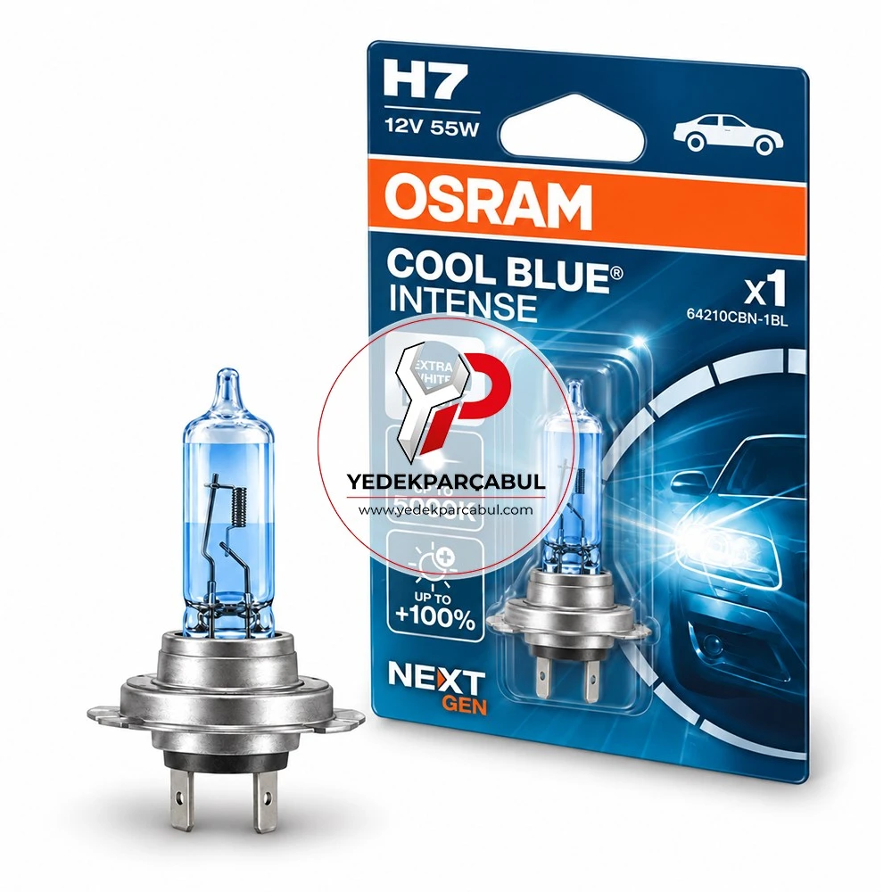 Osram Ampul H7 Cool Blue® Intense 12V 55W