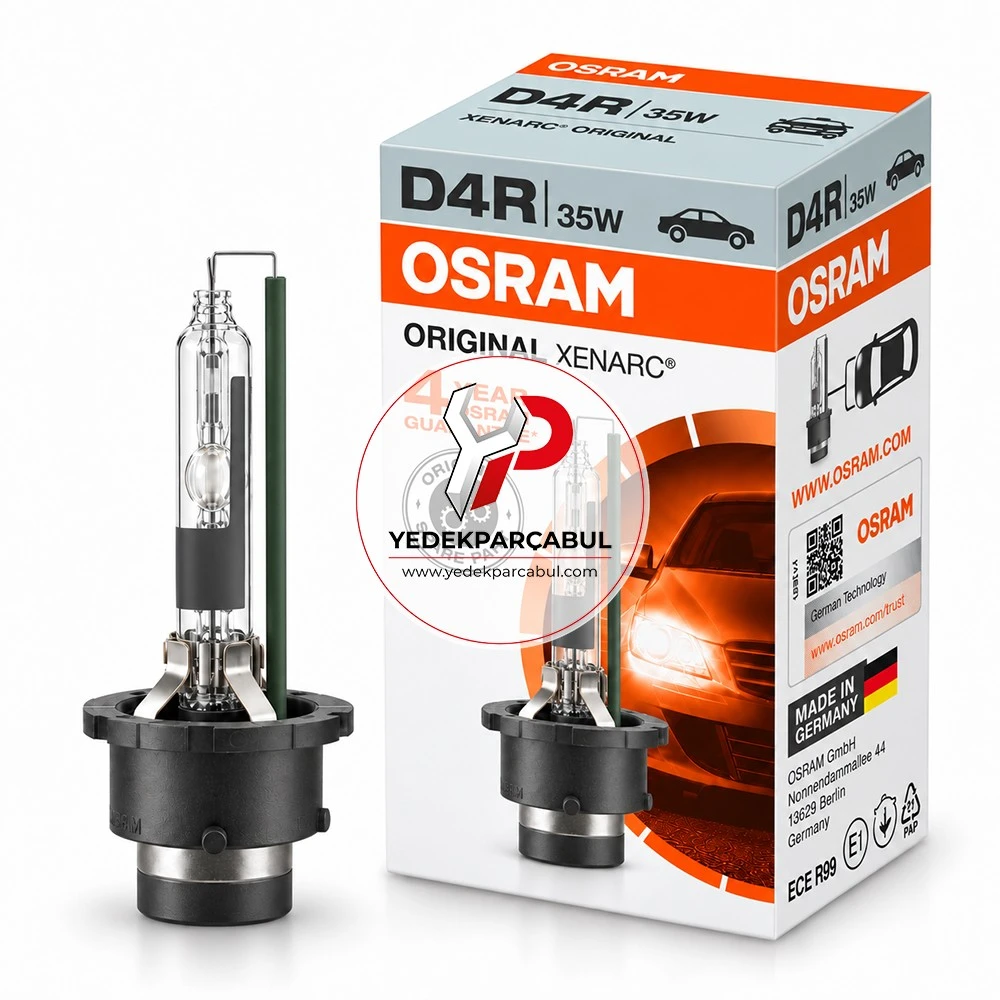 Osram Xenon Ampul D4R Xenarc® Original 42V 35W