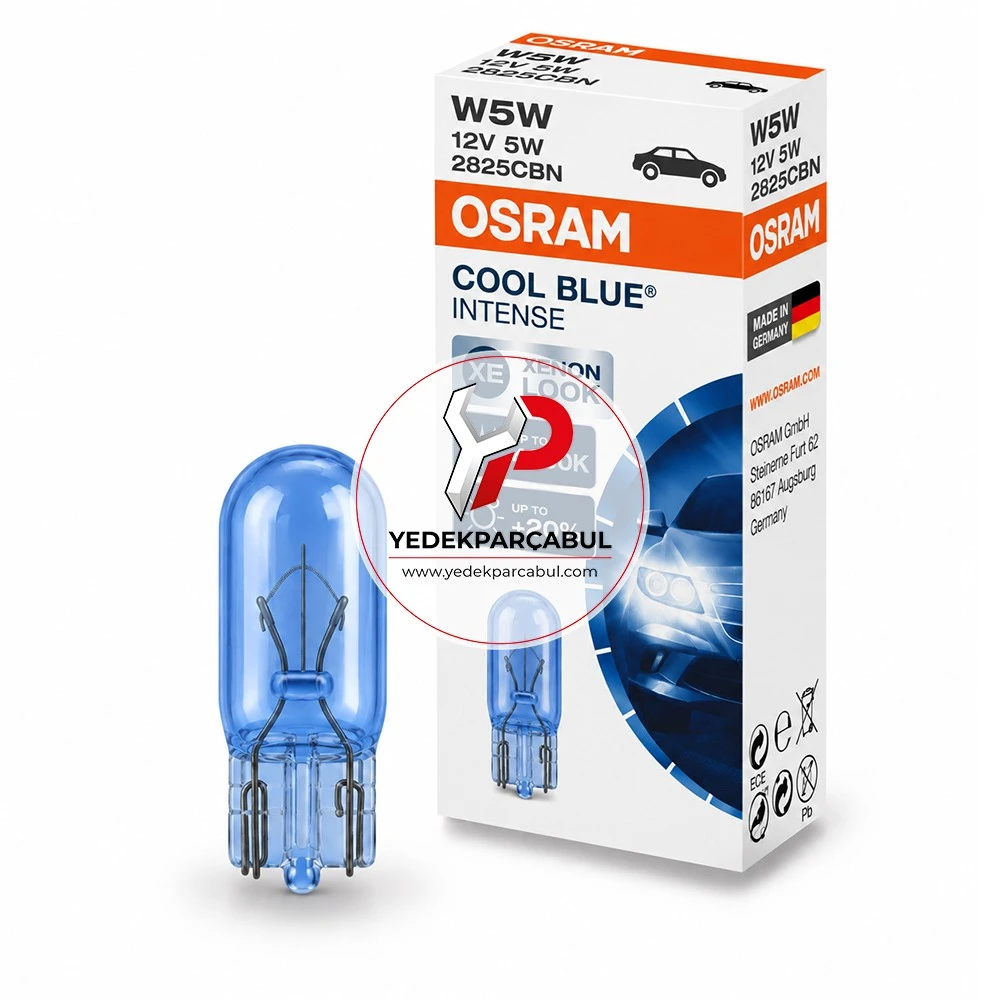 Osram Ampul W5W Cool Blue® Intense 12V 5W